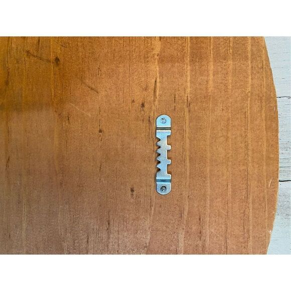 Vintage 1998 Handmade Hand Painted Wooden Hanging Sign Barn & Pond Scene Signed - Picture 8 of 8